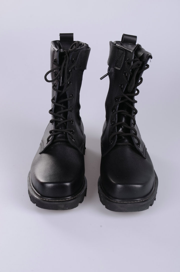 防暴皮靴 3515强人作战靴 野营训练靴 防爆皮靴 特种兵作战靴