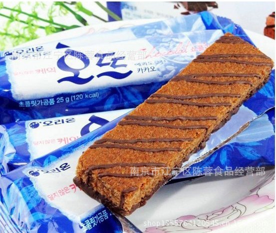 韩国食品*韩国食品批发/好丽友欧式咖啡派 12*125g