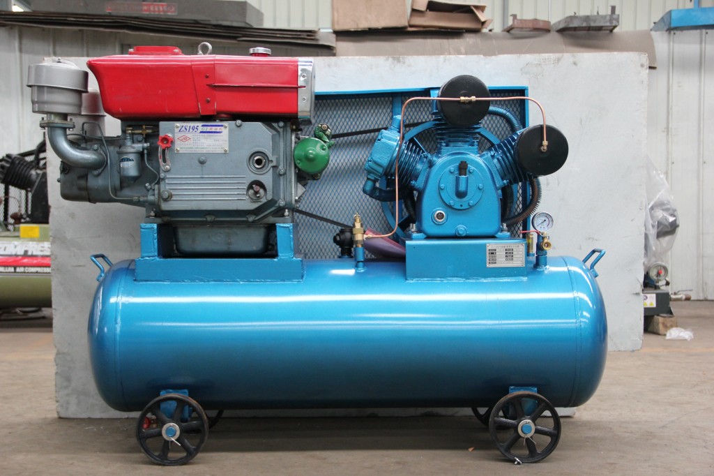 9/8柴动活塞空压机 柴动空压机