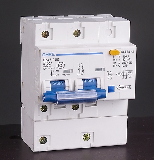 诺贝尔 小型断路器 2p 漏电保护器 100a