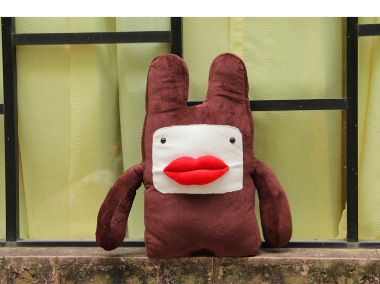 公仔,玩偶,娃娃 毛绒公仔,玩偶,娃娃 (厂家直销)欧麦奇新款大嘴巴毛绒