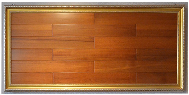 纯柚木地板 缅柚实木地板 平面大倒角 高档实木地板 10平米起定做