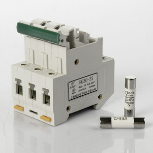 低压熔断器-德力西 abb 正泰 施耐德电器 hg30-32底座 低压熔断器-低.