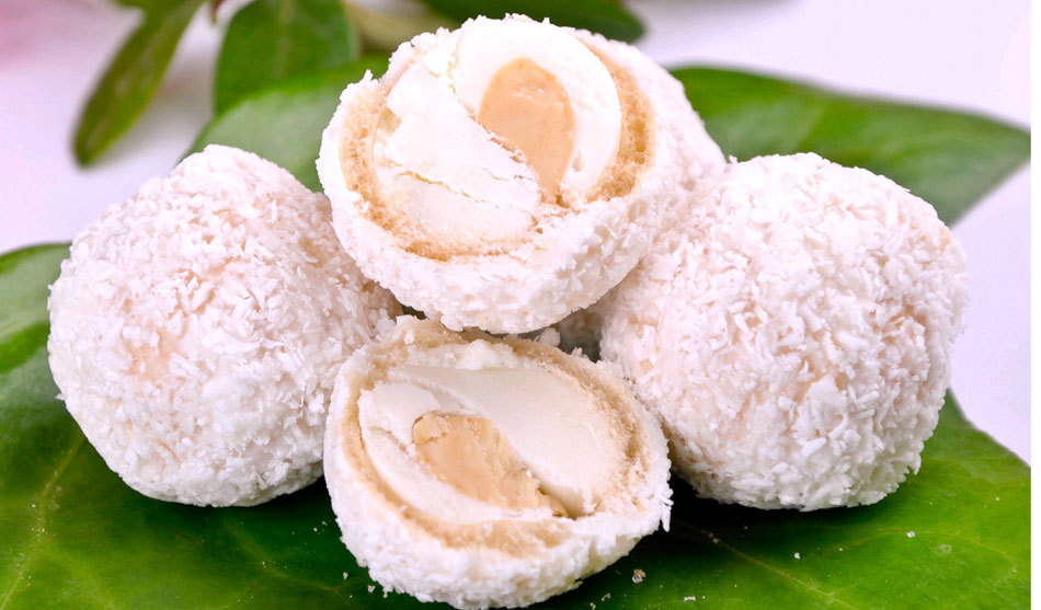 正品越南第一排糖 如香惠香 椰蓉花生奶油脆皮 180g 进口休闲零食