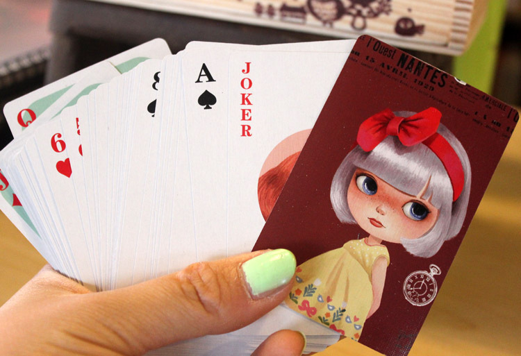 韩国文具 tr13-48梵妮小姐扑克牌/游戏牌/休闲用品2043039