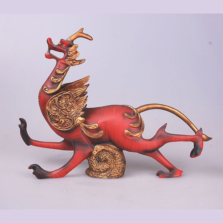 仿古红木行家典藏中国元素十二生肖 龙 送礼收藏居家商场吉祥摆件