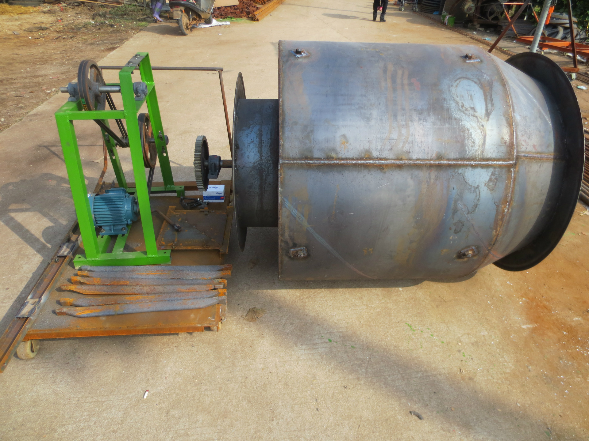 【自产自销 三凯牌 sk-900滚筒杀青机】价格,厂家,图片,其他农业机械