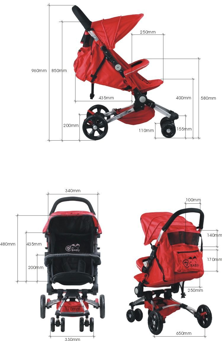 旅游上飞机婴儿推车宝宝手推伞车超轻铝合金可折叠伞儿童车可躺