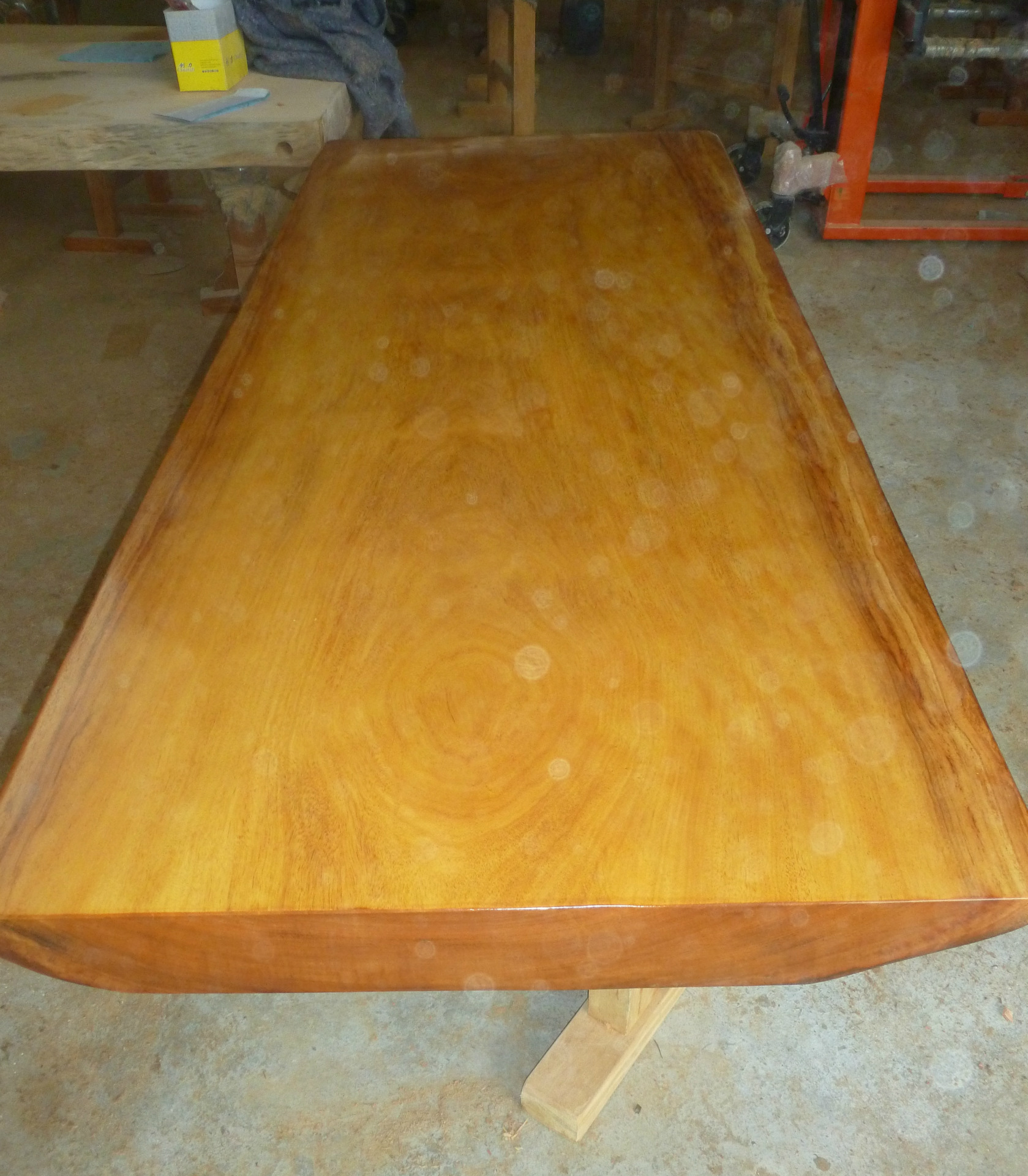 非洲黄花梨大板 实木大板茶桌原木餐桌书桌花梨木大板桌一手