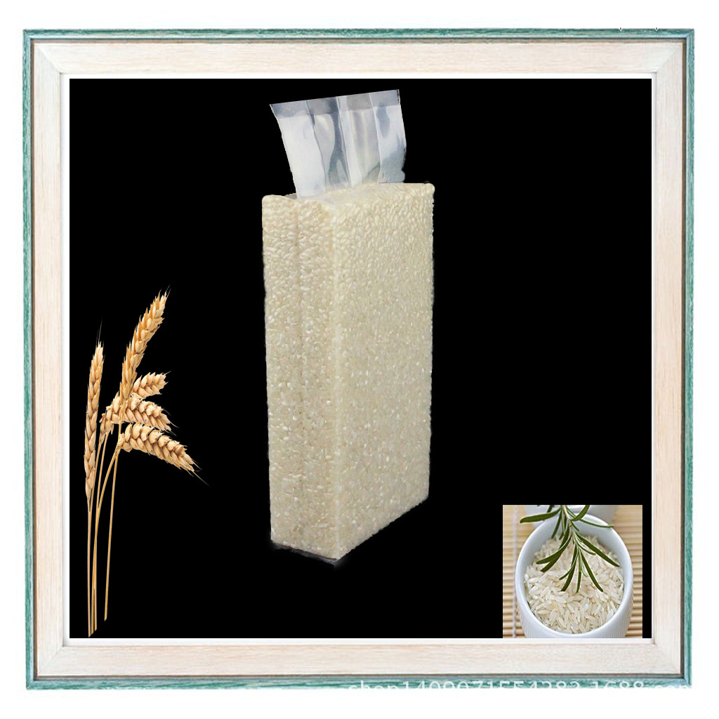 少量现货供应5公斤真空大米包装袋 一个起批透明抽真空塑料袋