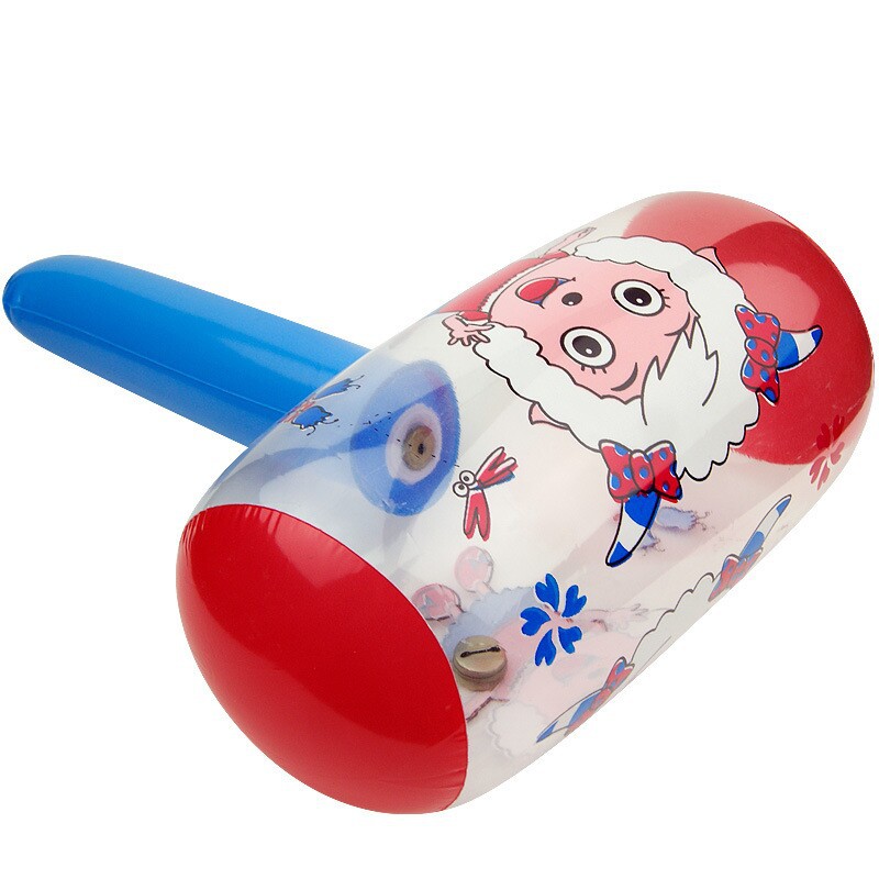 【厂价直销】儿童带铃铛充气锤子 儿童充气玩具