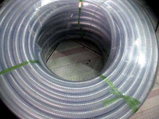 优质pvc透明管 开平管通用网纹管 透明管 pvc网管16*20 100米