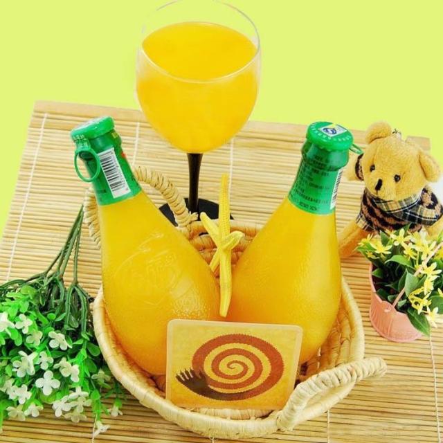 云南特产著名商标 瑞丽江精装芒果汁芒果味饮料226ml*20瓶 玻璃瓶