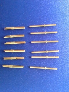 供应接线插针优质铜针防水线公母插针