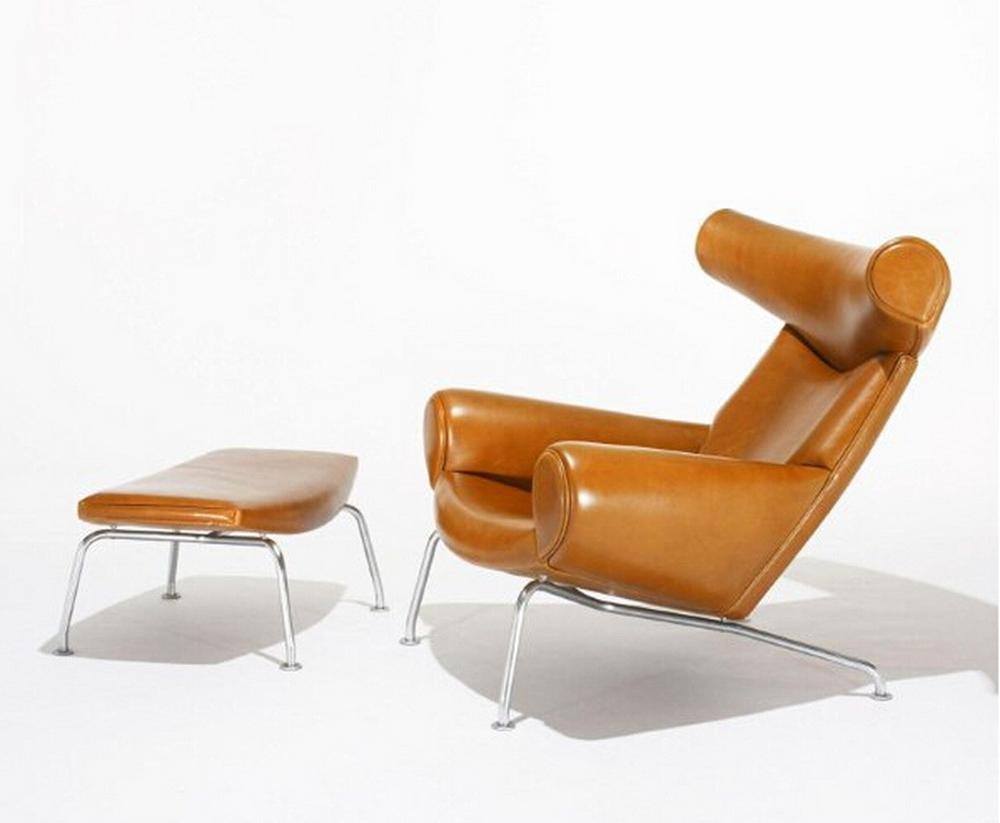 广东广州ox chair 牛角椅 公牛椅休闲沙发椅设计师hans wegner 休闲