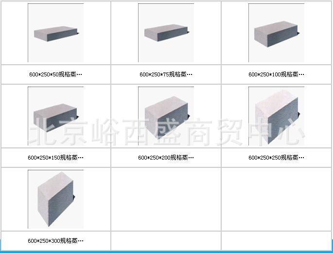 供應優質蒸氣加壓混凝土加氣塊_磚瓦及砌塊_列表網