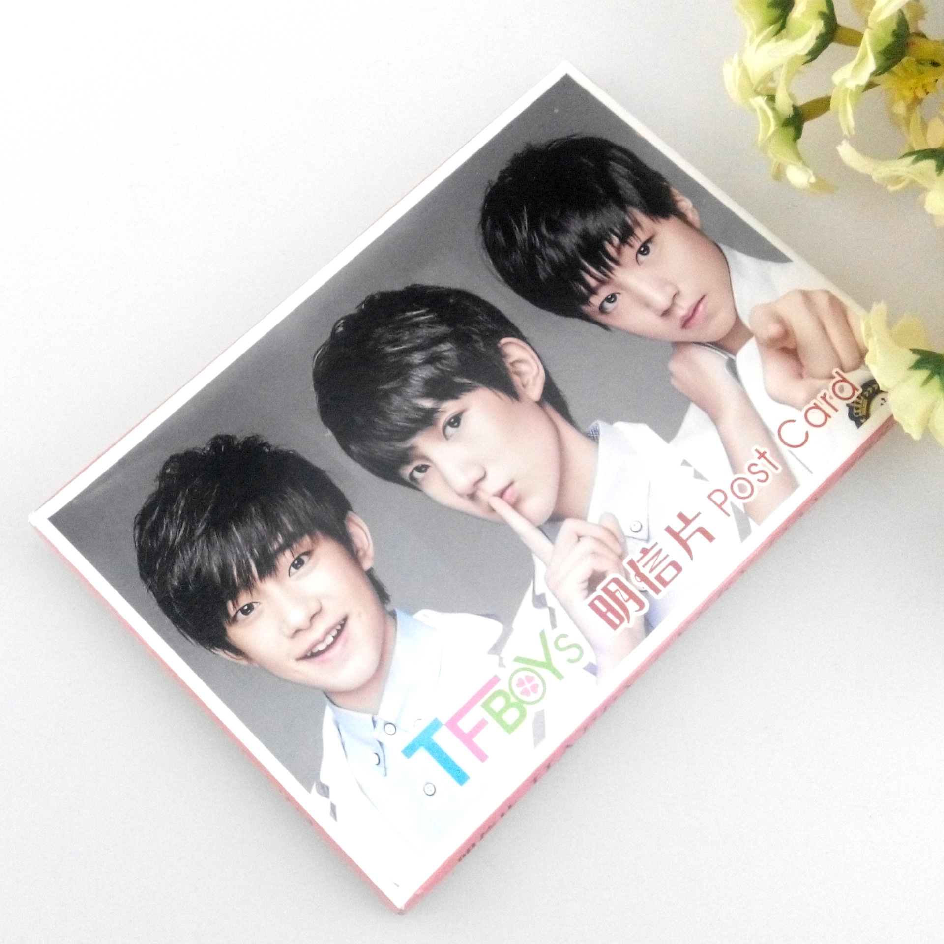明星周边tfboys周边明星珍藏版明信片 生日卡 祝福卡片