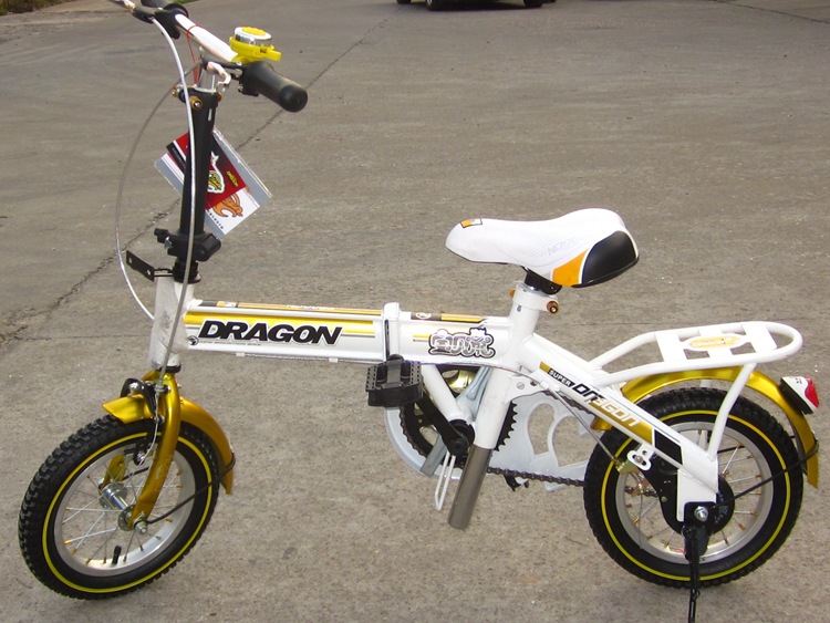 供应 三合顺宝贝龙(知更鸟)可折叠儿童自行车 12寸 16寸