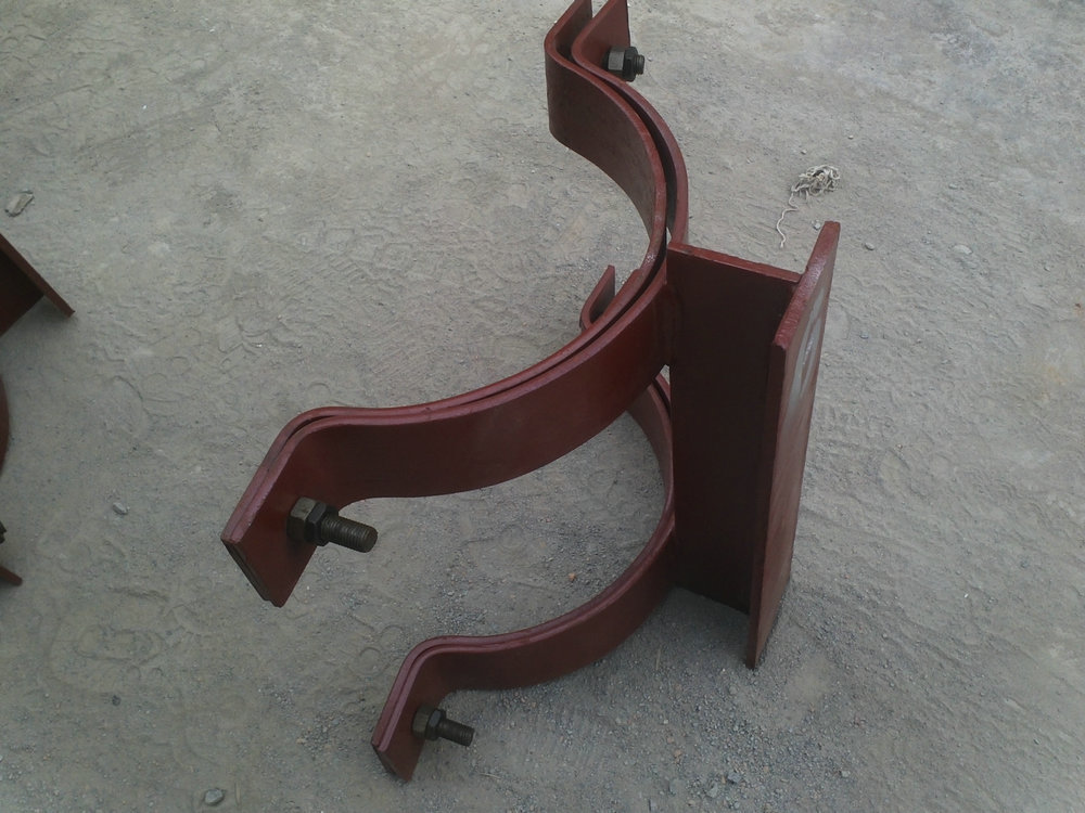 生产红松木保温管托邦盛止推管托