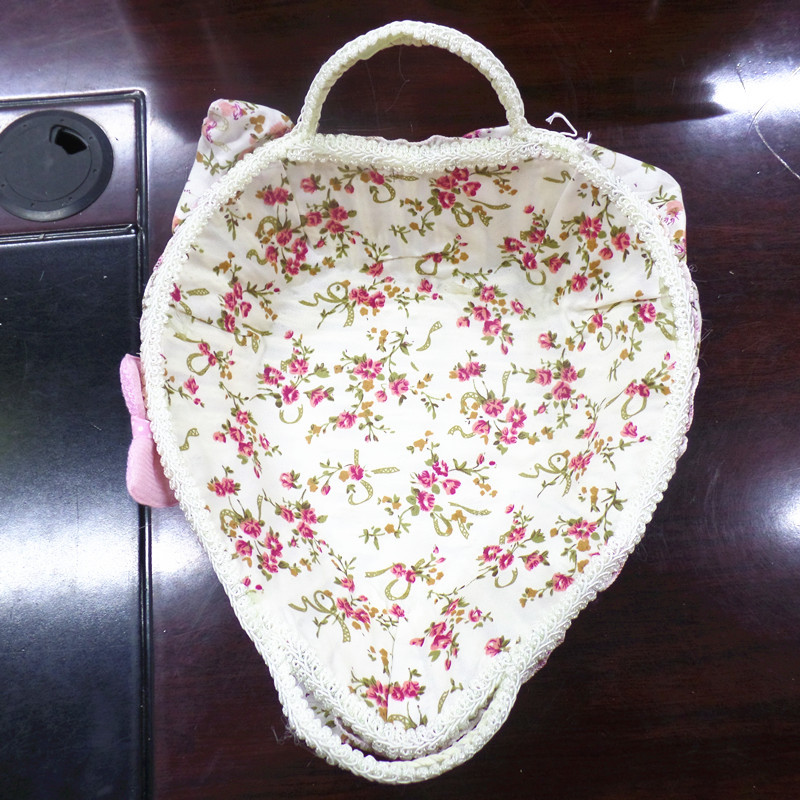 布艺水果篮 收纳筐 置物篮 收纳篮 篮子收纳篮 布艺收纳篮批发