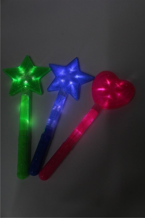 演唱会大号 闪光棒 五角星荧光棒 星星发光棒 闪光棒批发