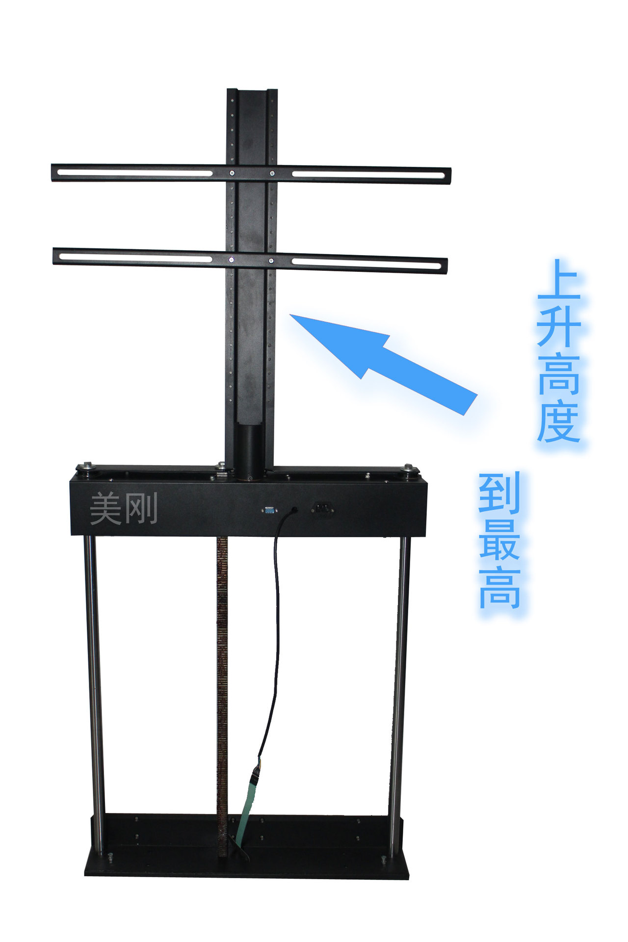 美剛廠家專業訂做 旋轉式電視機升降器 通用小型液晶電視機升降器