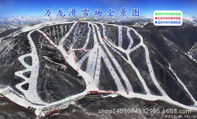 万龙滑雪场图片,万龙滑雪场雪道图,万龙滑雪场_大山谷图库