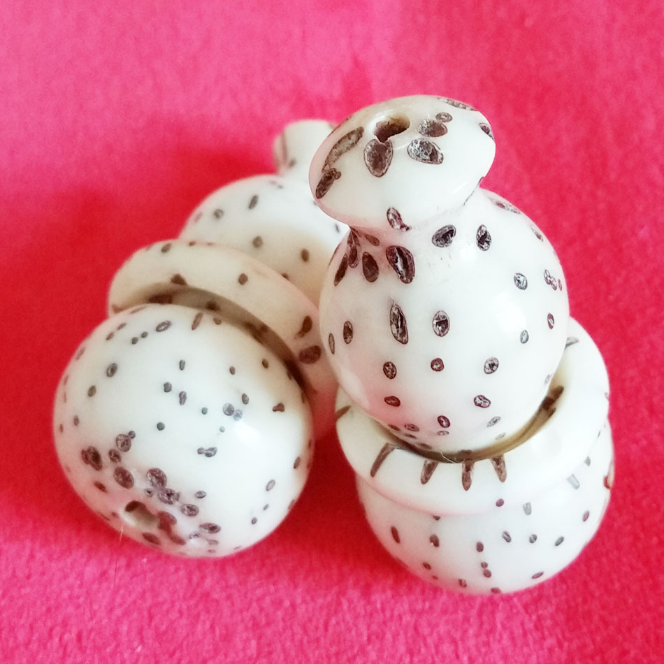 千眼菩提子成品藏式天珠 抛光好 千眼菩提 千眼菩提天珠批发