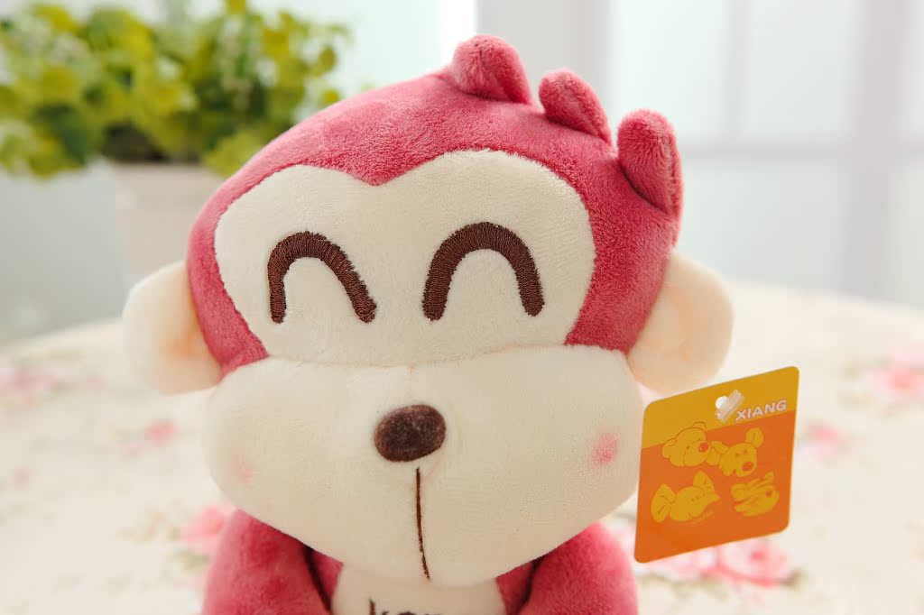 婚庆娃娃卡宝猴毛绒公仔大号嘻哈猴娃娃 生日礼物男女kapo猴玩具