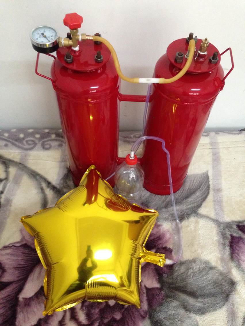 新款儿童卡通氢气球充气机热用于气球皮打气 安全耐用氢气球机器