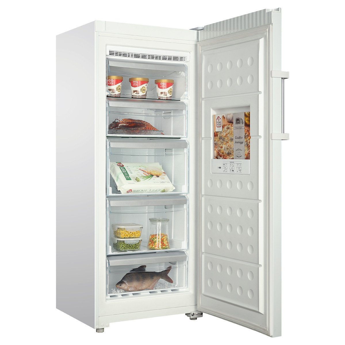 抽屉式冷冻柜bd-190w 海尔冰柜电脑精确温控 正品联保 新机上市