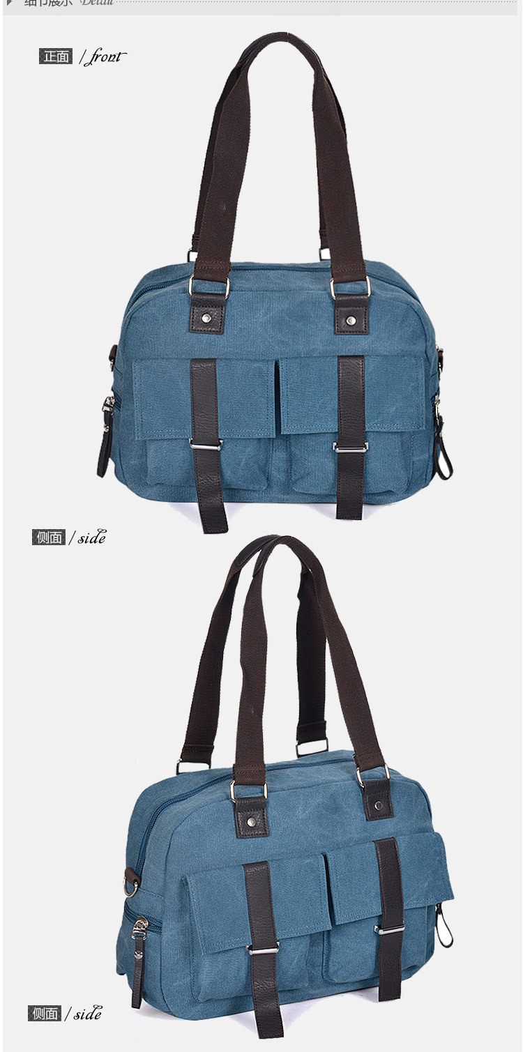 潮流时尚新款韩版女式环保帆布包 手提包 单肩