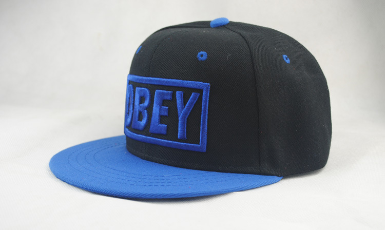 obey棒球帽 女 韩版 潮遮阳帽子鸭舌帽 男嘻哈平沿街舞帽