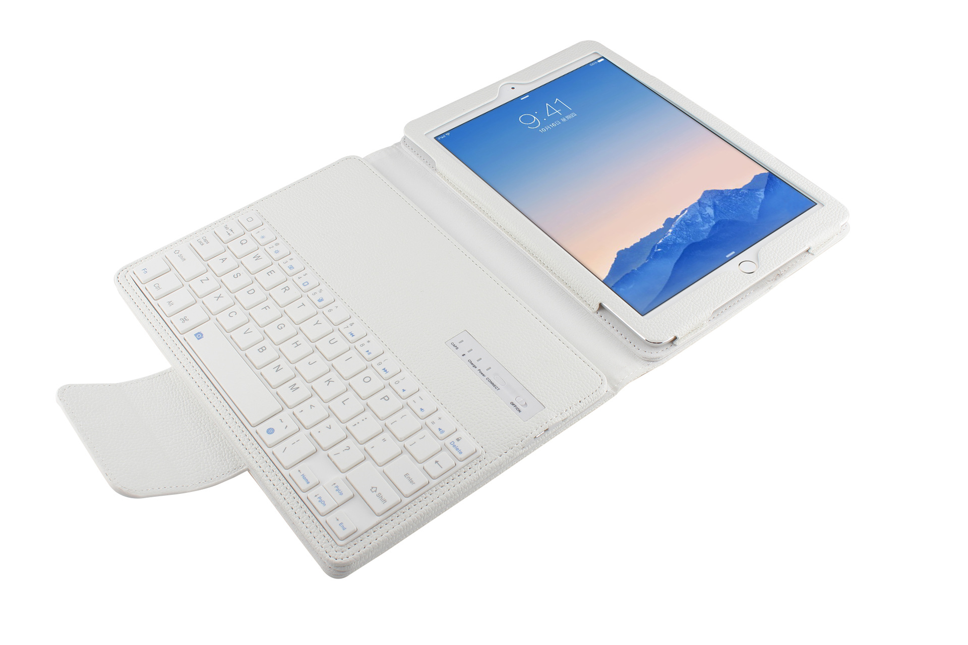 2014新款时尚ipad air2平板电脑蓝牙键盘 ipad air2键盘皮套 厂家