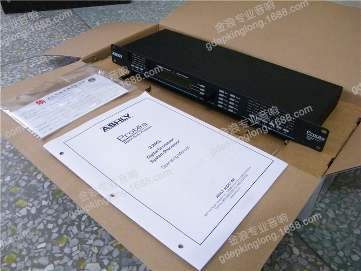 ashly 雅士尼4.24cl 4进8出 数字音频处理器/专业工程版/舞台设备