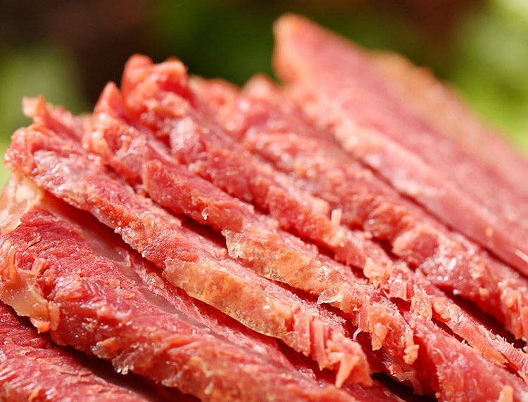 批发正益正品包装牛肘肉脯牛肉食品美食零食休闲3200g特产特价