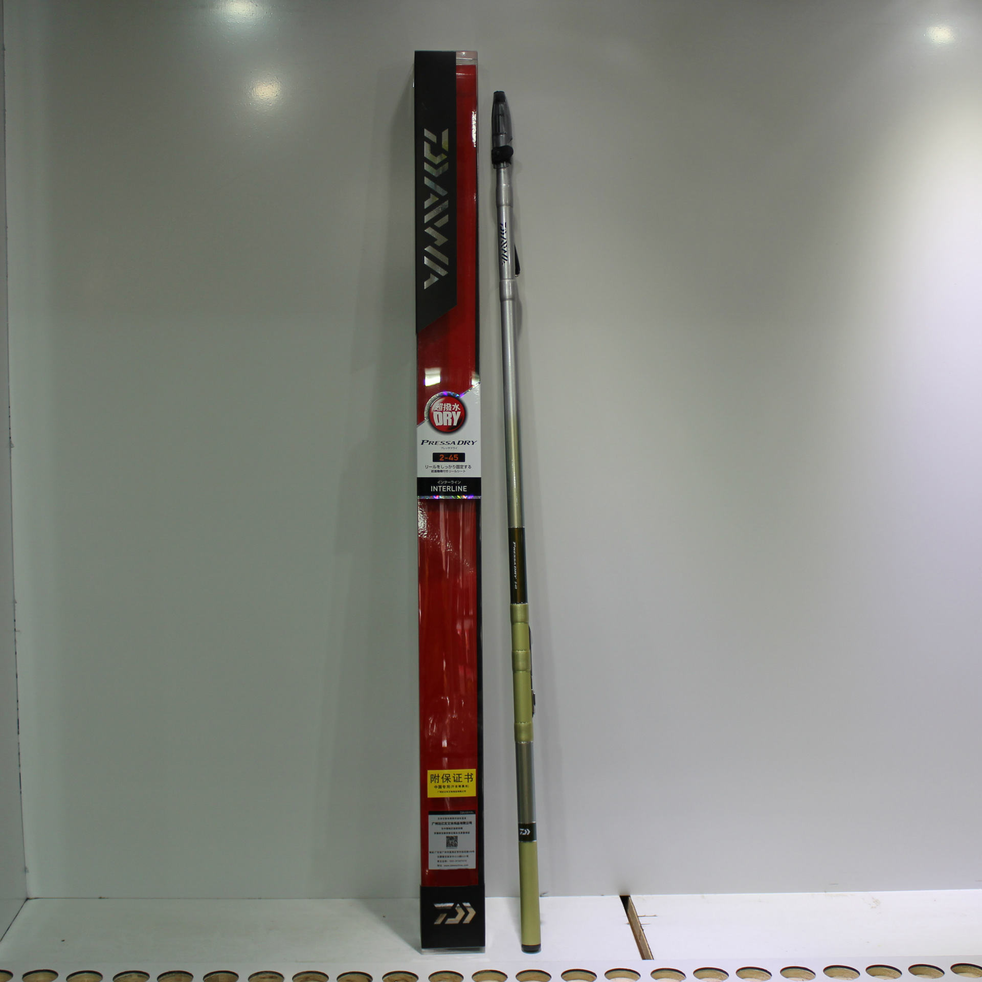 河北廊坊日本进口达亿瓦/daiwa中通pressadry手海两用竿鱼竿专卖详情
