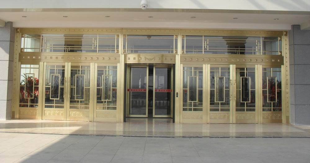 定做安装 商场工厂门面 自动旋转门 大厦前门 高端五星酒店旋转门