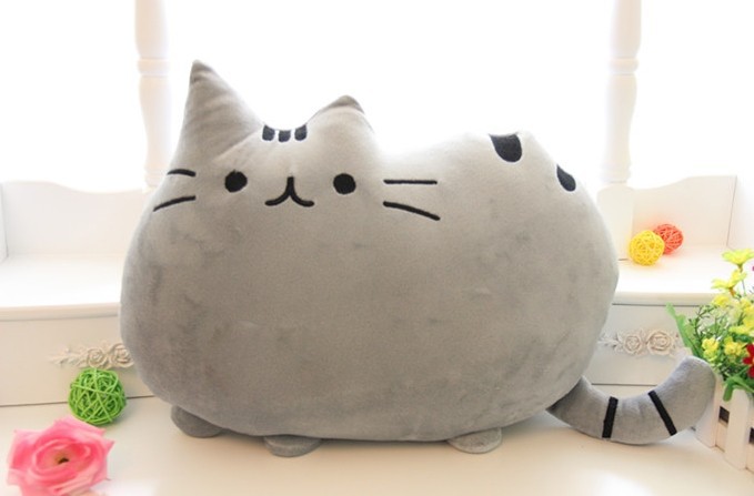 Cute Big Cat Plush Toy Pillow | 11street Malaysia - Pillows & Bolsters