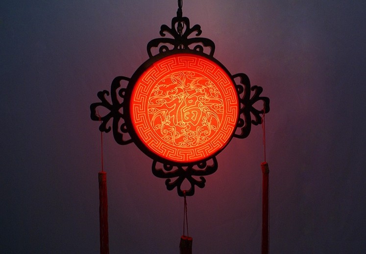 宫灯批发圆形灯笼伙拼装饰新款中秋春节酒店羊皮灯中秋灯笼现货