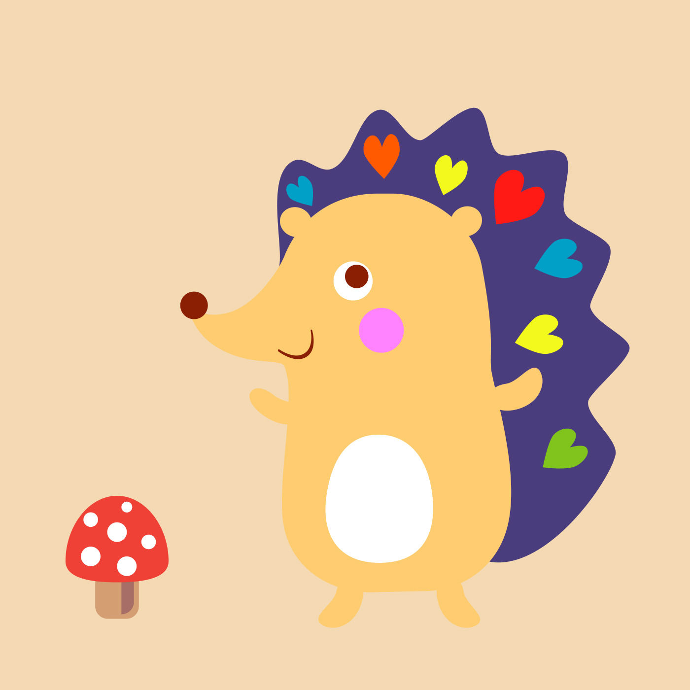 21色[大号标准]nono's baby四层纱布印花吸汗巾/垫背巾/汗垫