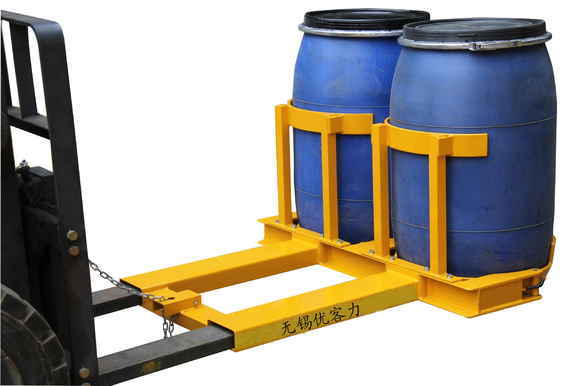 阿里热卖塑料油桶搬运夹|抓桶器|油桶夹具|油桶抱夹