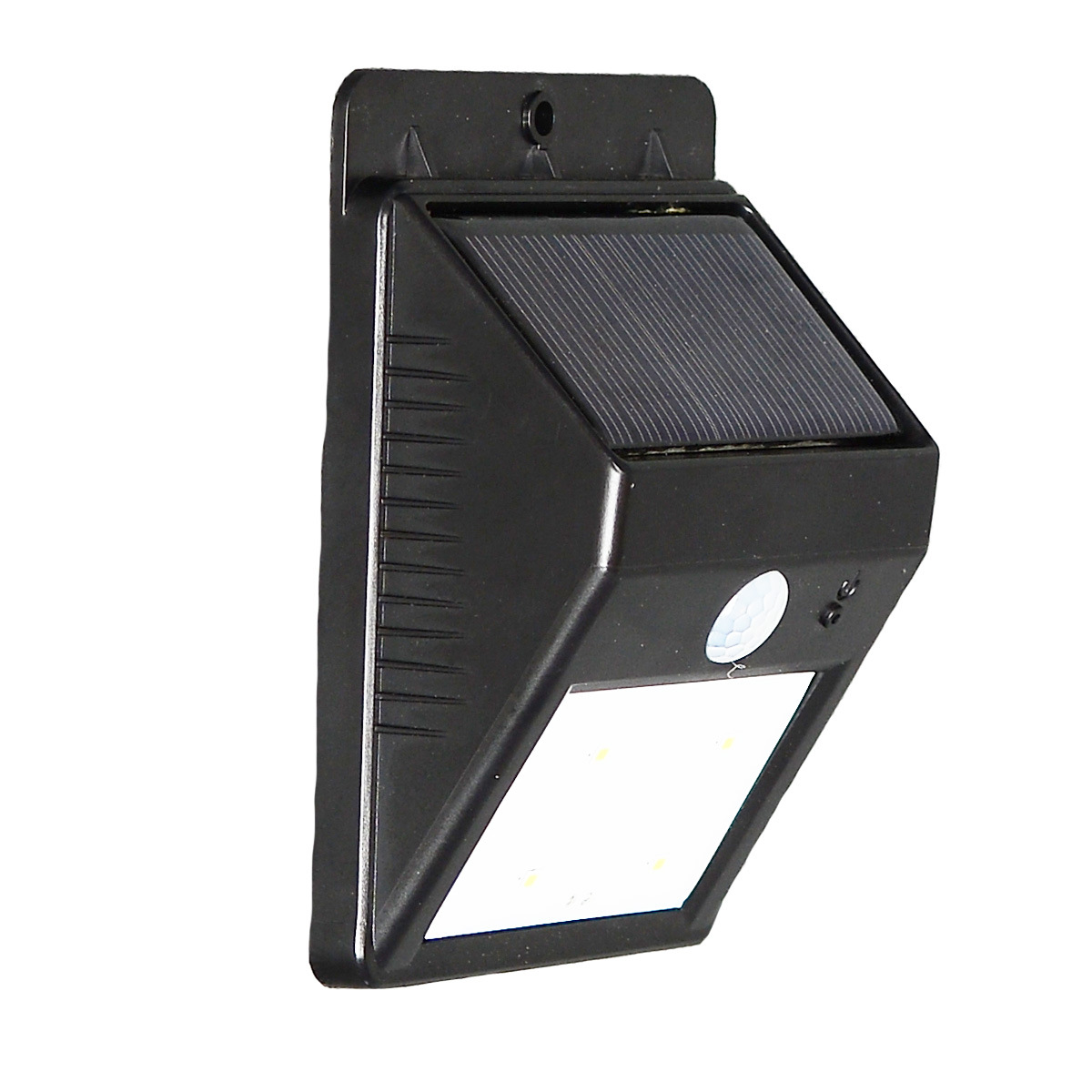 太阳能灯 户外人体感应led壁灯 庭院景观灯饰照明路灯 三角形