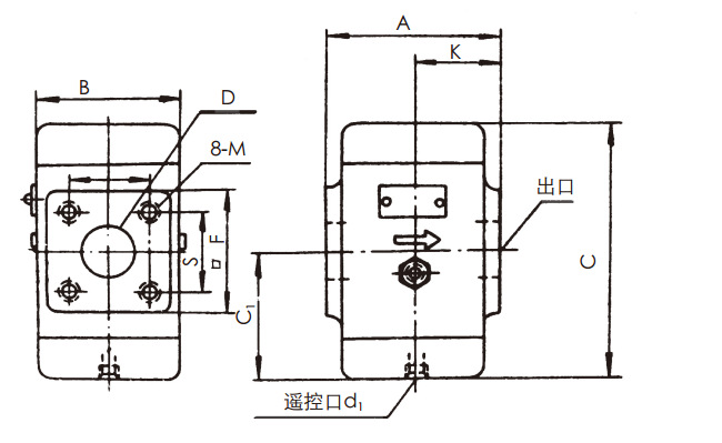 液控單向閥 dfy-f50h1 dfy-f50h2