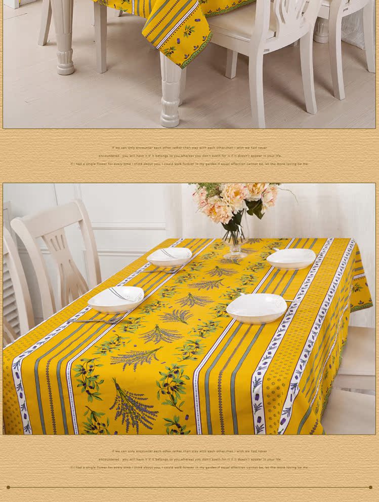 厂家直销餐桌布欧式田园布艺长桌布环保台布茶几布批发一件代发