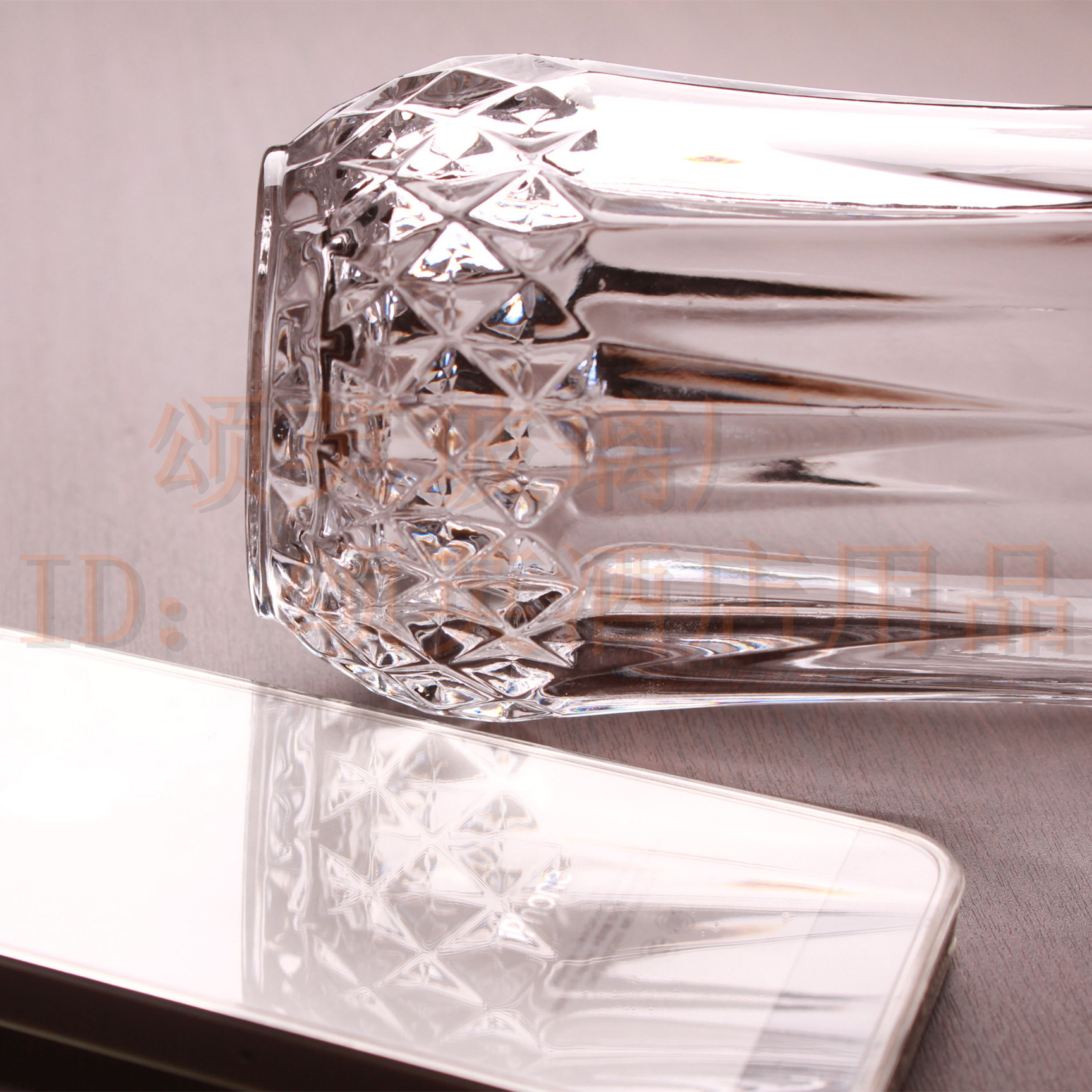 广告促销玻璃水杯威士忌杯洋酒杯果汁杯钻石杯特价