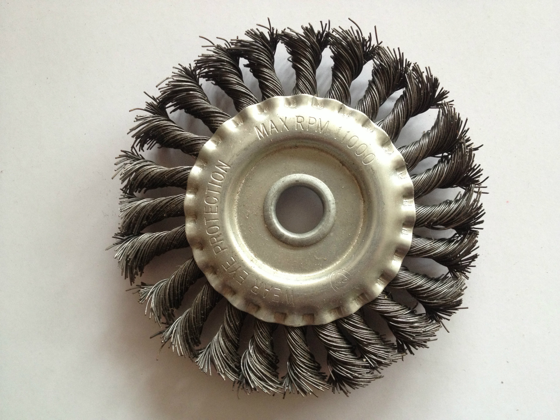 永康厂家供应扭丝平型钢丝轮喇叭口 专业扭丝平型钢丝轮喇叭口