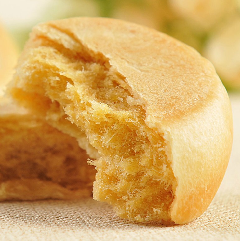 千丝肉松饼单个装传统糕点心超友臣特产零食品代理商专拍