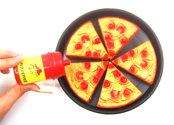 al1909ab 批发披萨过家家玩具 仿真食物 儿童餐具 12件套 250g