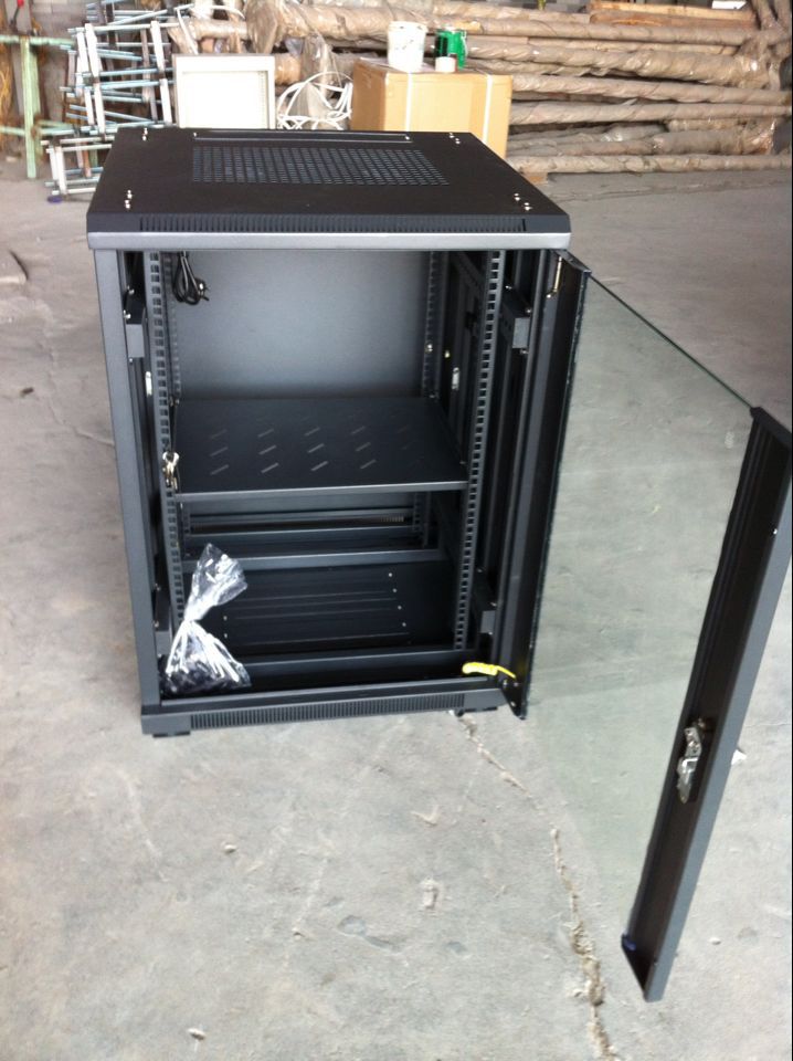 兴信豪华款蓝白色1米机柜